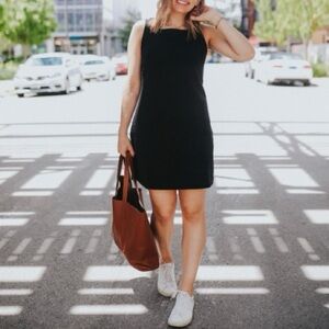 Everlane • Party of One Shift Dress in Black